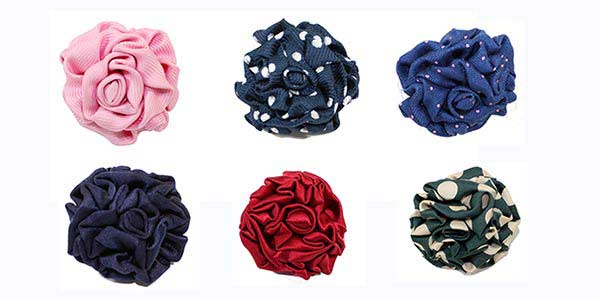 Silk Lapel Flowers