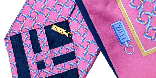 Zilli Tie & Matching Pocket Square Sets