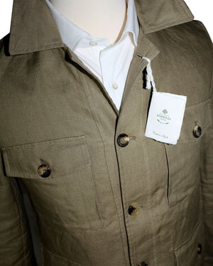 Luigi Borrelli Coat Green