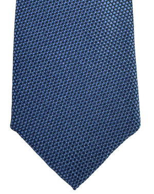 Brunello Cucinelli Silk Tie Dark Blue