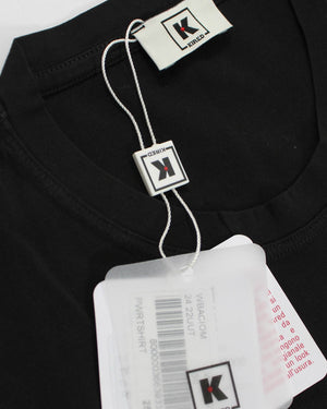 Kired Kiton T-Shirt Black Crêpe Cotton 54 / XL SALE