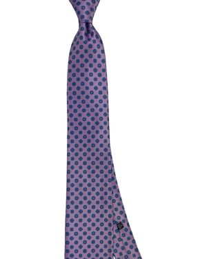 Stefano Ricci Tie Pink Blue Geometric