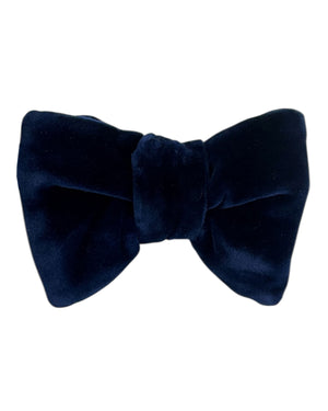Tom Ford Velvet Bow Tie Midnight Blue Butterfly