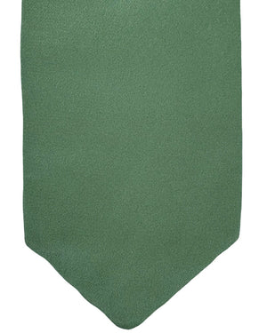 Ermenegildo Zegna Couture Tie Mint Green Solid - 2 Sided