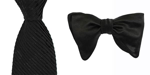 Black Ties & Black Bow Ties