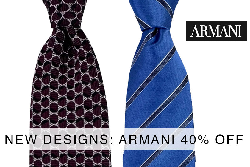 Armani Silk Designer Neckties