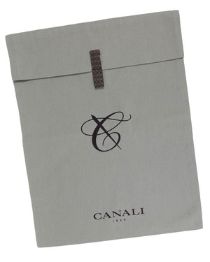 Canali Shirt Black Stretch Modern Fit 43 -17 SALE