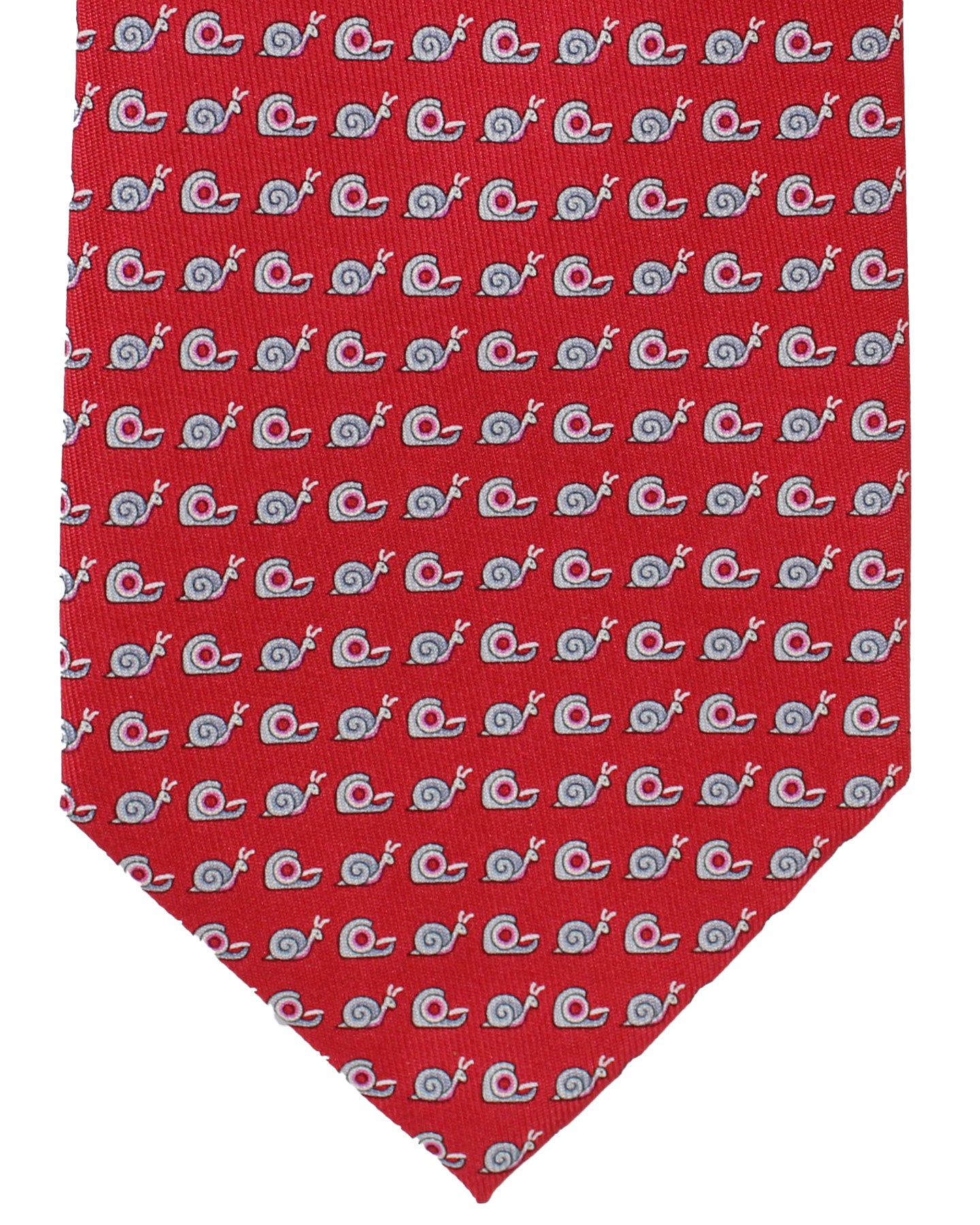 Ferragamo Tie Red Snail