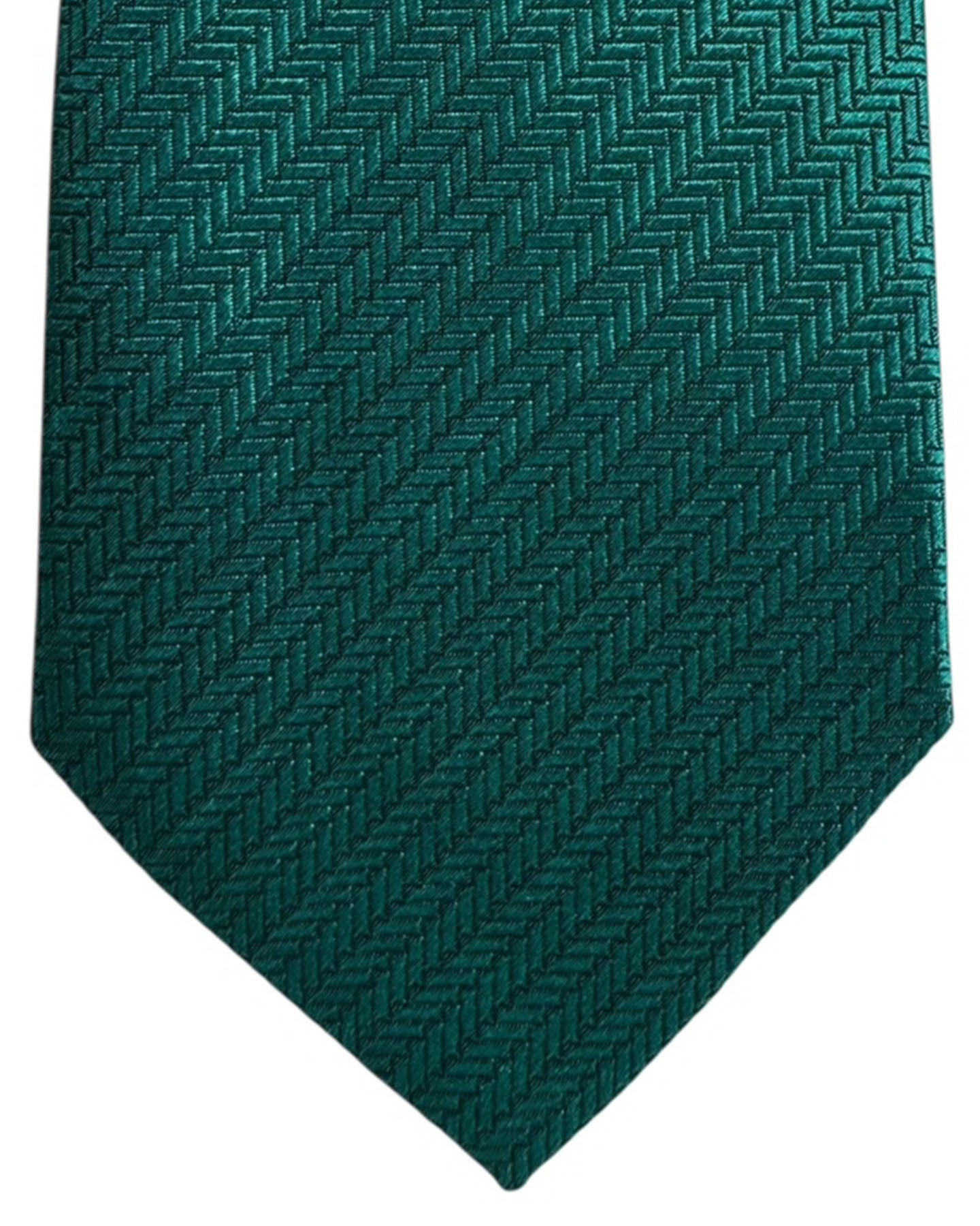 Missoni Tie Dark Emerald Green