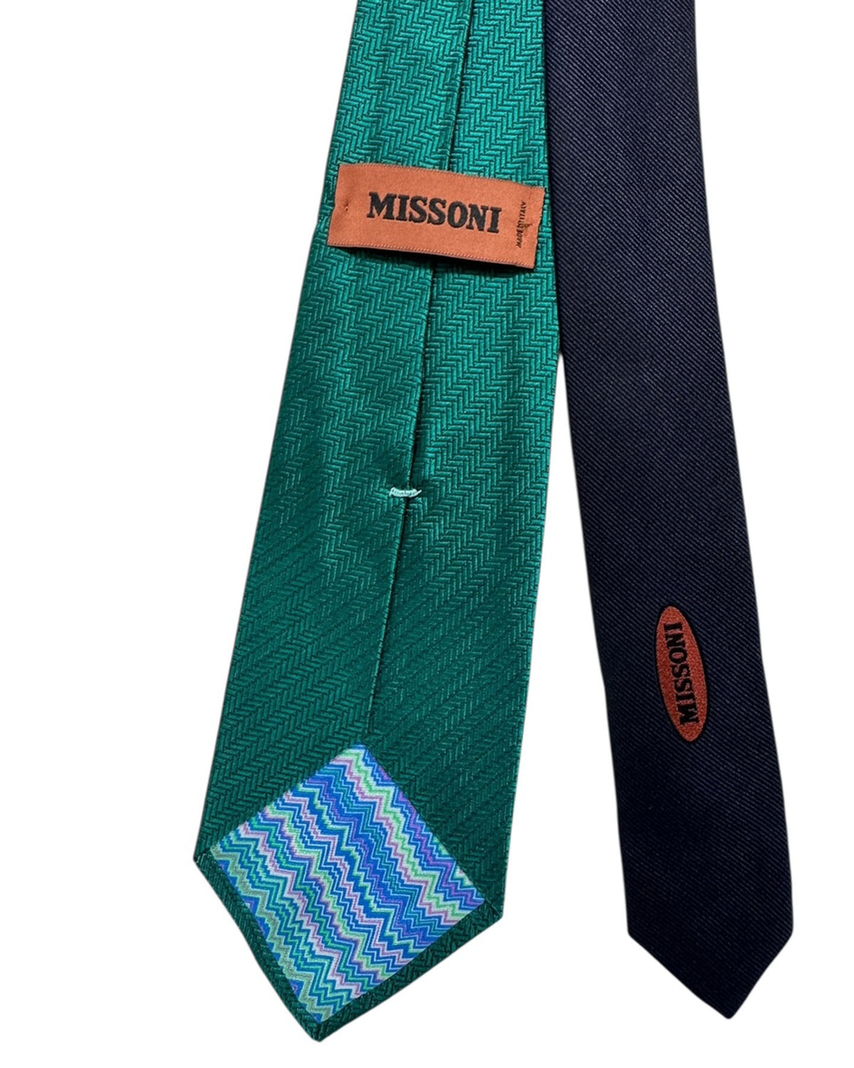 Missoni Tie Green