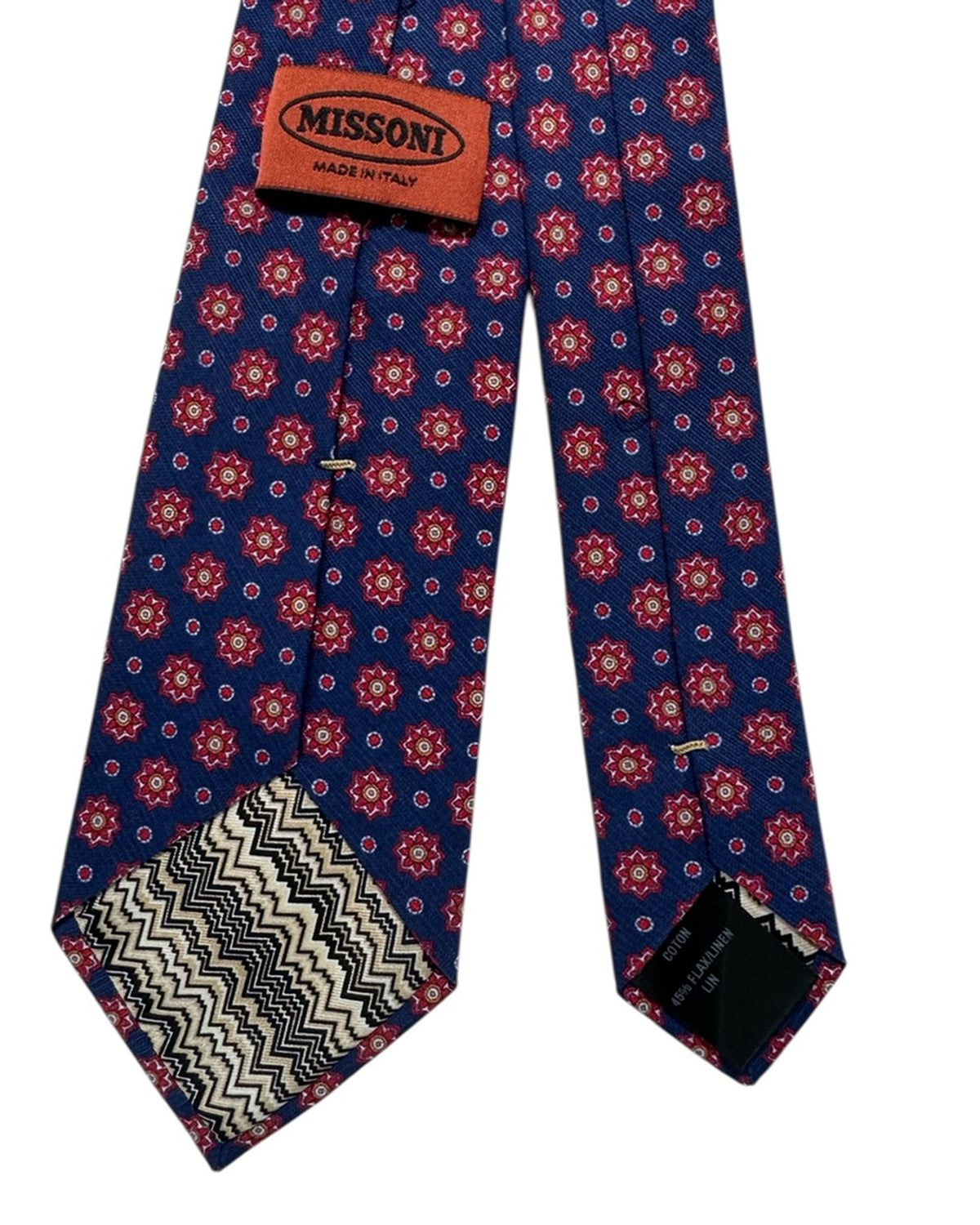 Navy & Red Medallion