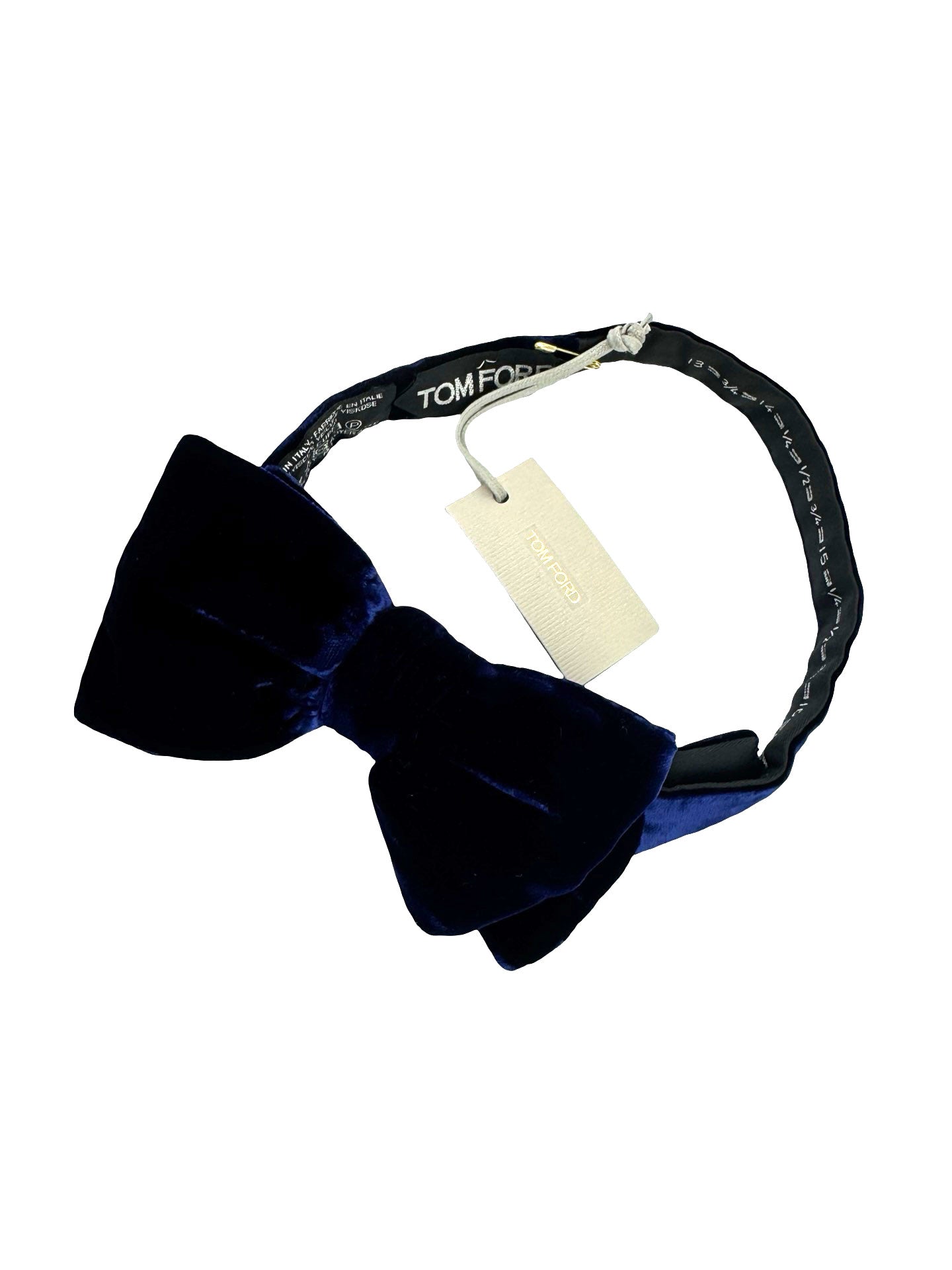 Tom Ford Velvet Bow Tie Midnight Blue