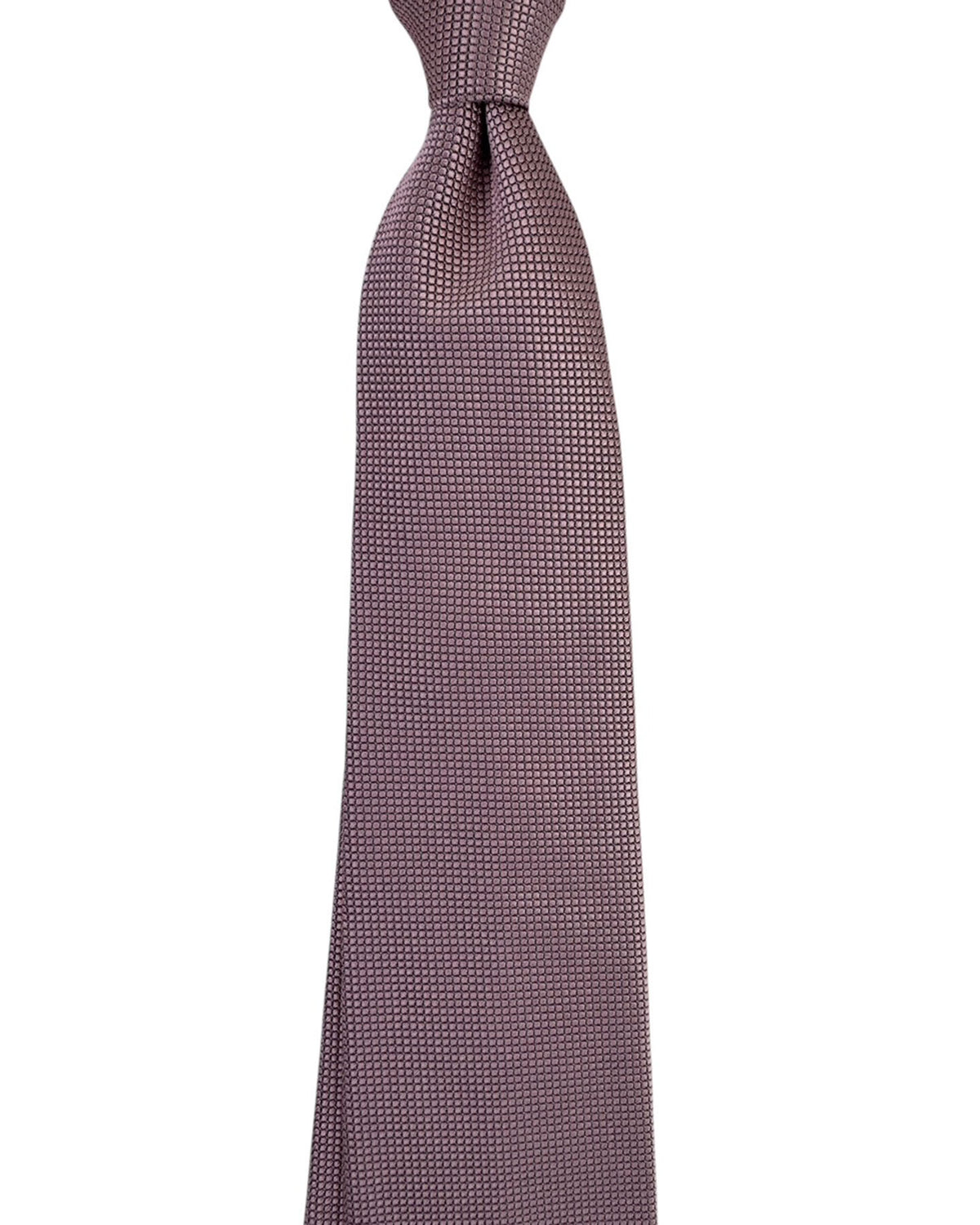 Armani Tie Dust Pink Textured Solid