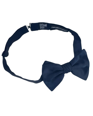 Armani Bow Tie Midnight Blue Solid