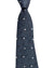 Armani Silk Tie Charcoal Gray Polka Dots SALE