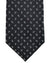 Armani Silk Tie Black Silver Mini Paisley - Emporio Armani FINAL SALE