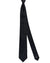 Armani Silk Tie Black Silver Mini Paisley - Emporio Armani FINAL SALE