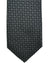 Armani Necktie Black & Grey Zigzag
