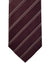 Armani Necktie Maroon Stripes