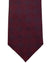 Armani Necktie Bordeaux Pattern