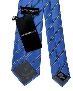 Armani Tie Blue Stripes Design SALE