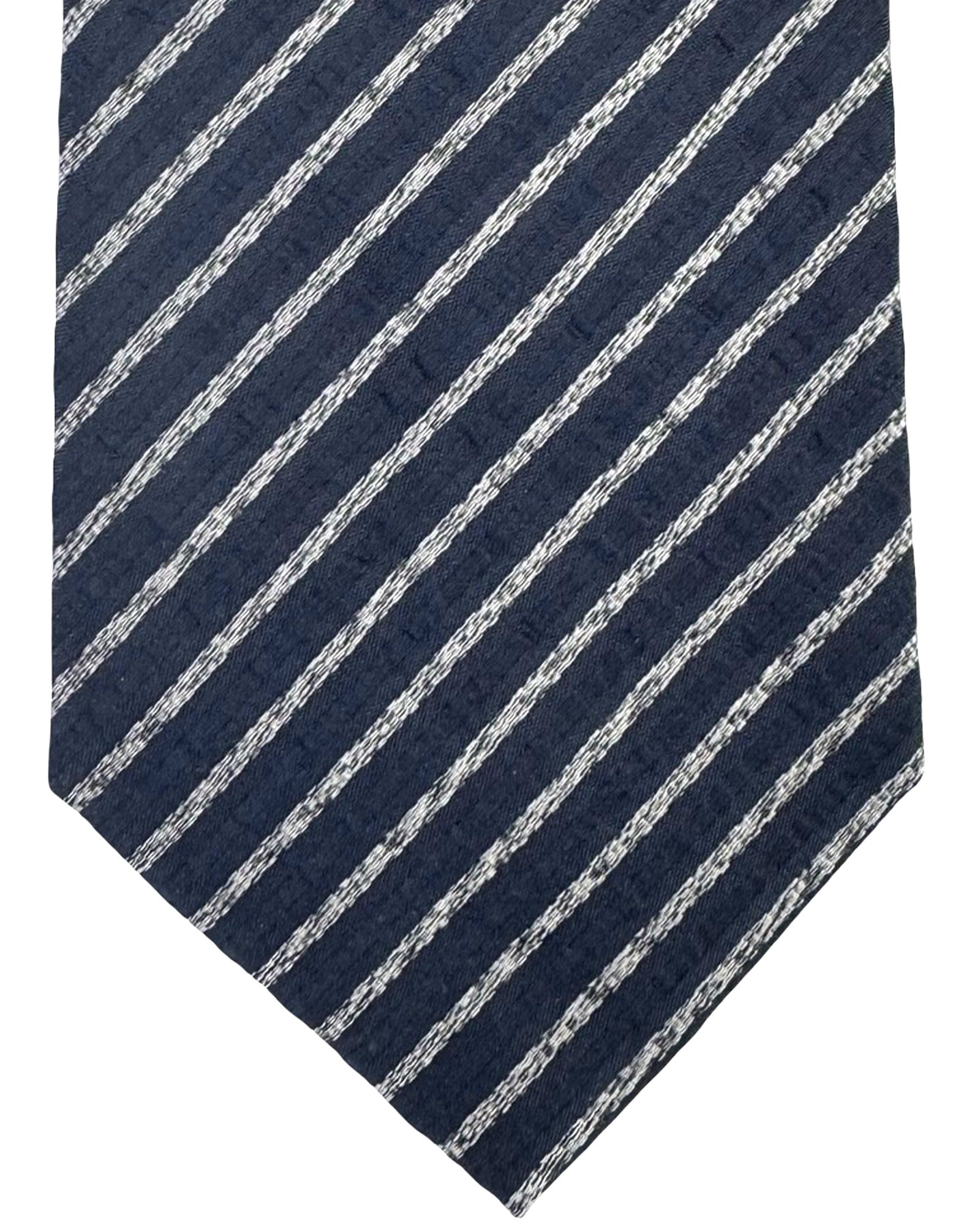 Armani Tie Midnight Blue New