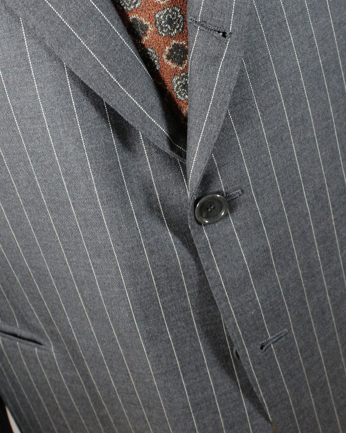 Cesare Attolini Suit Gray Stripes EU 58/ US 48 SALE