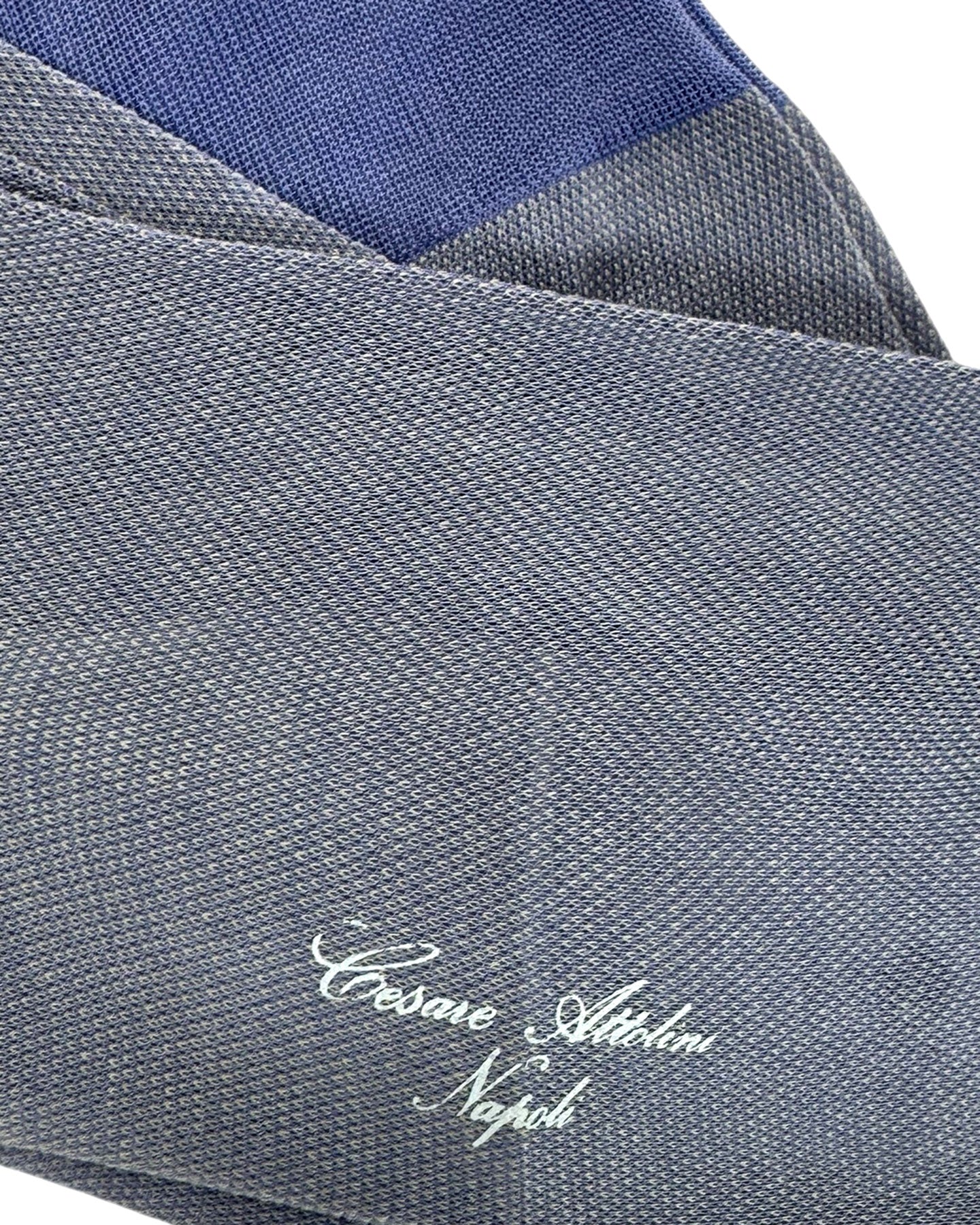 Cesare Attolini Socks Lilac Design - Over The Calf EU 45 -  US 11 1/2 FINAL SALE