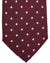 Battistoni Silk Tie Maroon Mini Flowers SALE