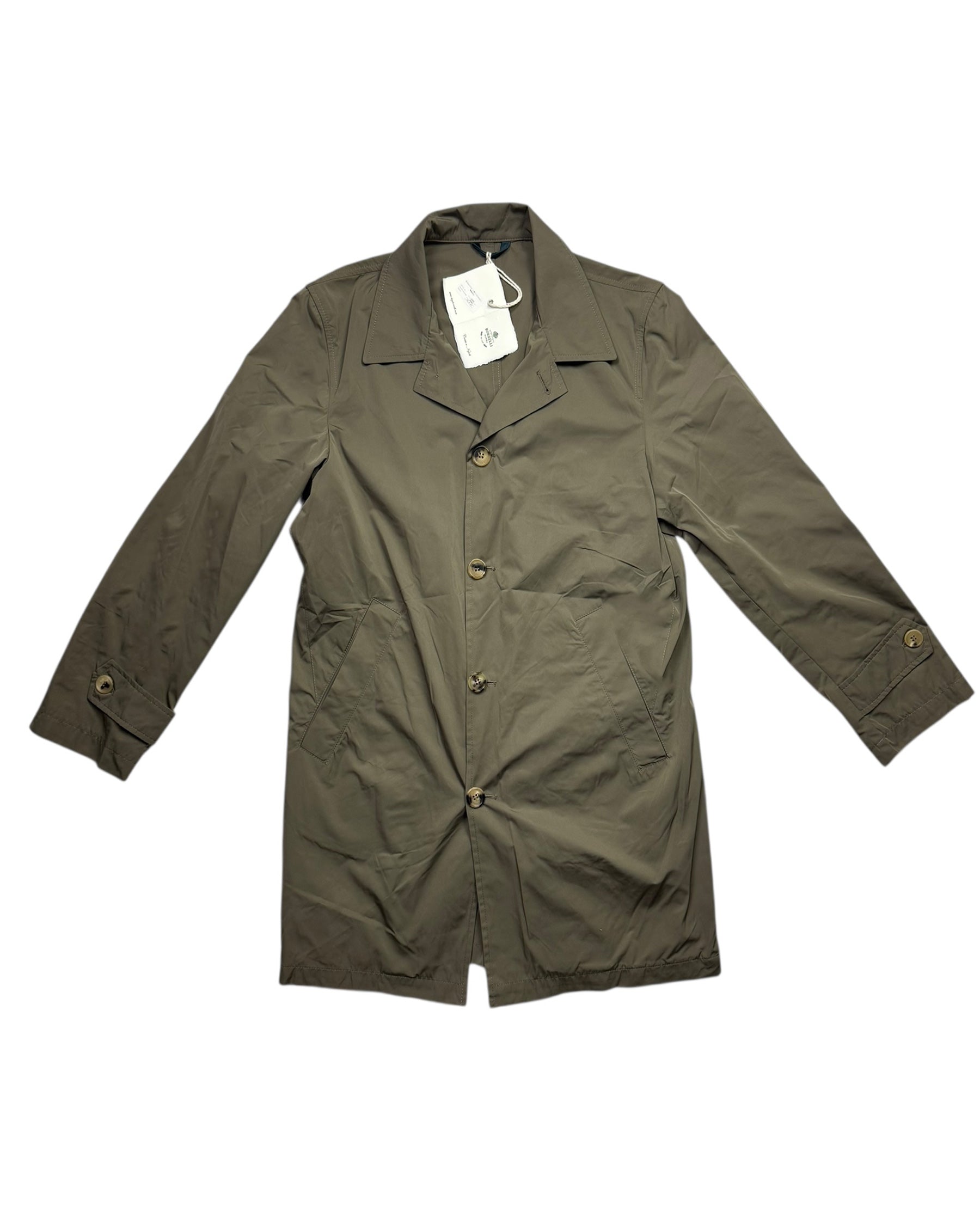 Luigi Borrelli Rain Coat Forest Green