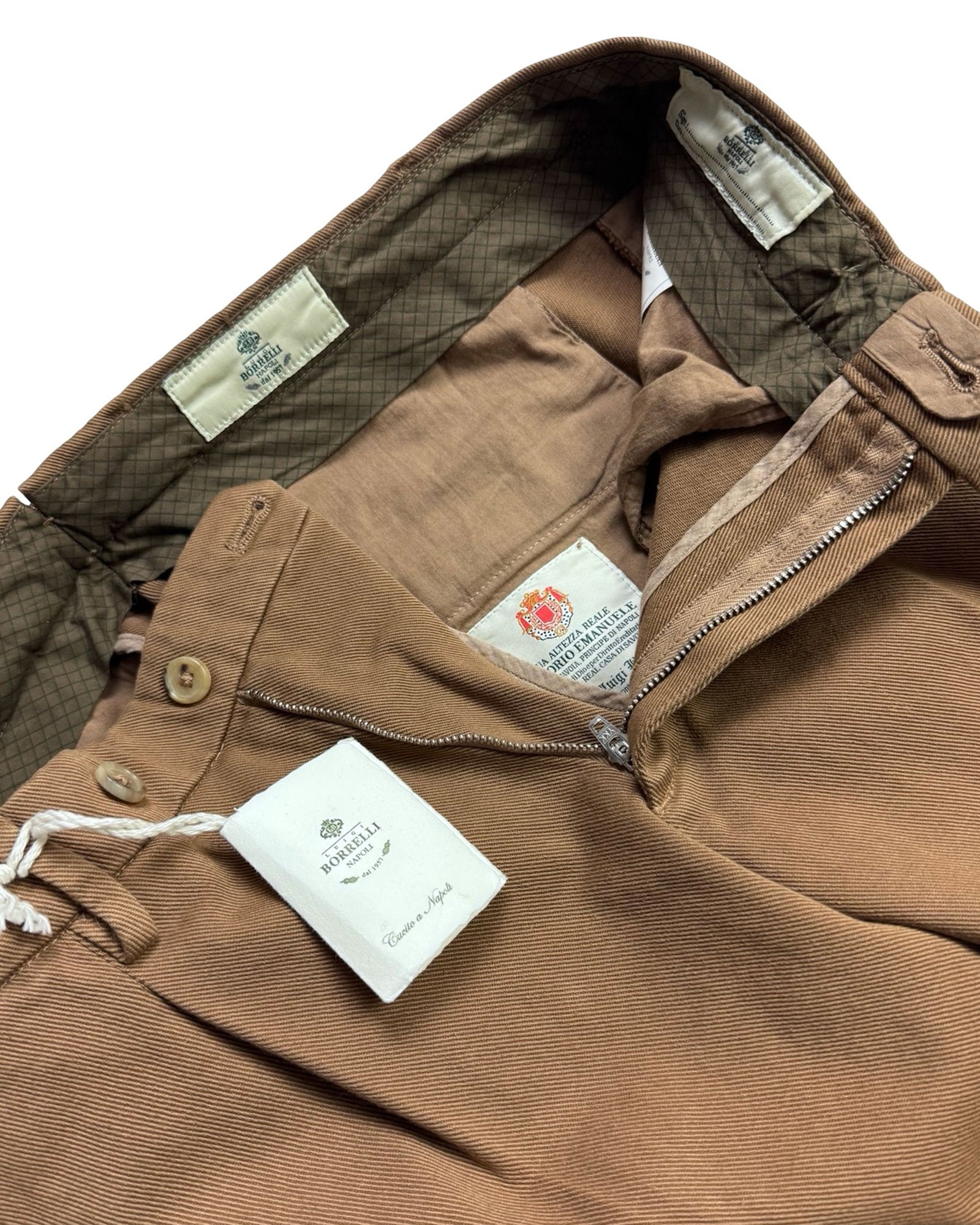 Luigi Borrelli Pants Brown 