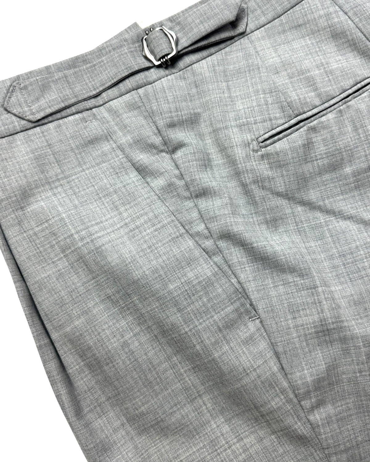 Luigi Borrelli Wool Dress Pants Gray 
