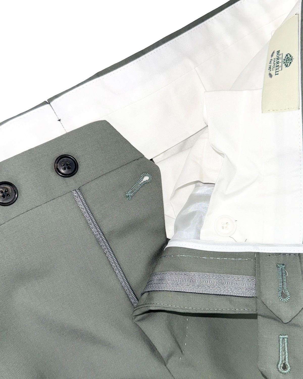 Luigi Borrelli Suit Light Green EU 50/ US 40
