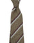 Luigi Borrelli Wool Tie Beige Maroon Stripes