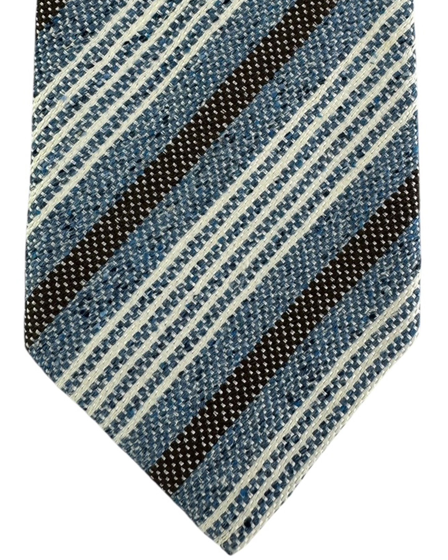 Luigi Borrelli Necktie Stripes Pattern