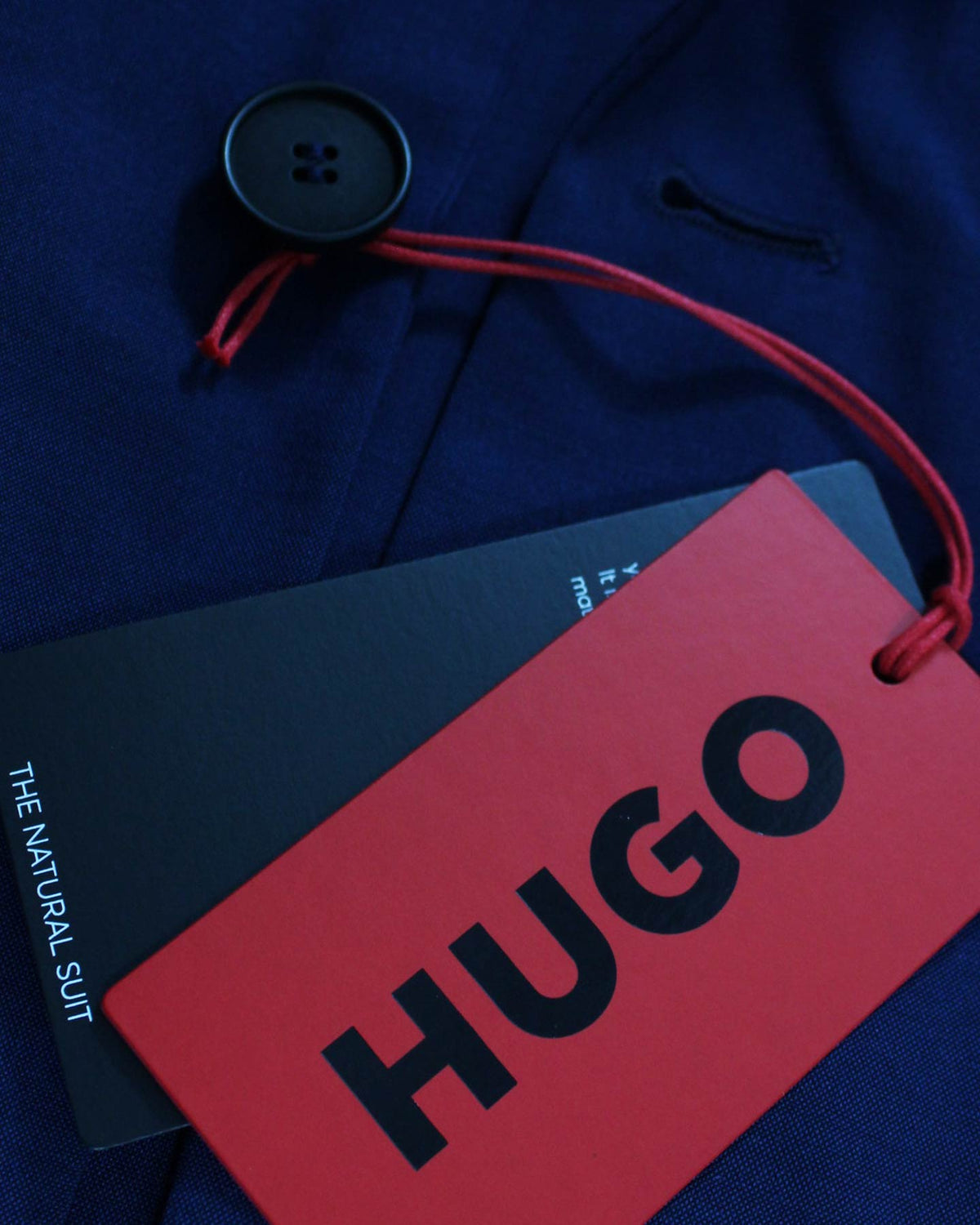 Hugo Boss Sport Coat Dark Blue Unlined Blazer EU 50 / US 40 Slim Fit  REDUCED - SALE