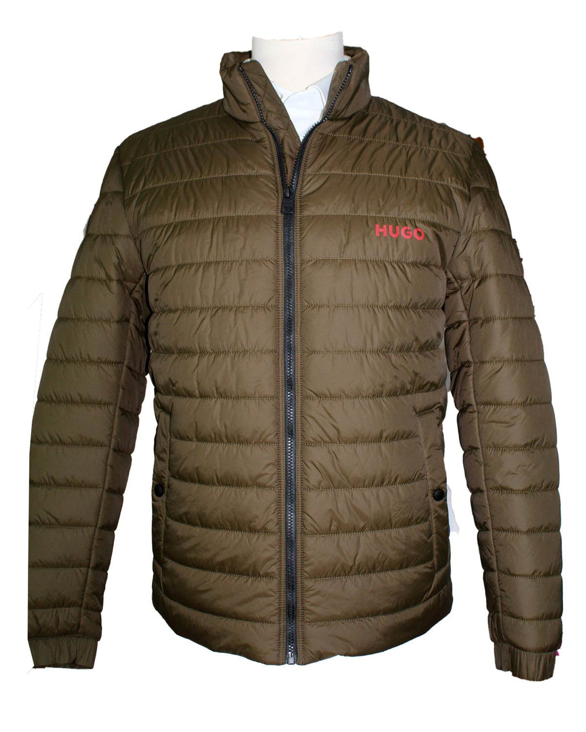 Hugo Boss Padded Jacket Dark Green Water Repellent S FINAL SALE