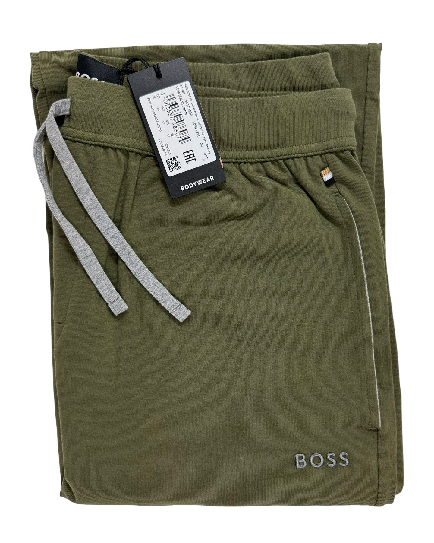 Hugo Boss Lounge Jogger Military Green Logo