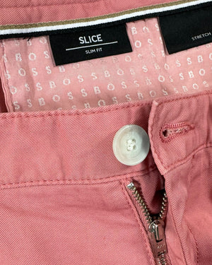 Hugo Boss Men Shorts Slim Fit Pink EU 50/ 34 SALE