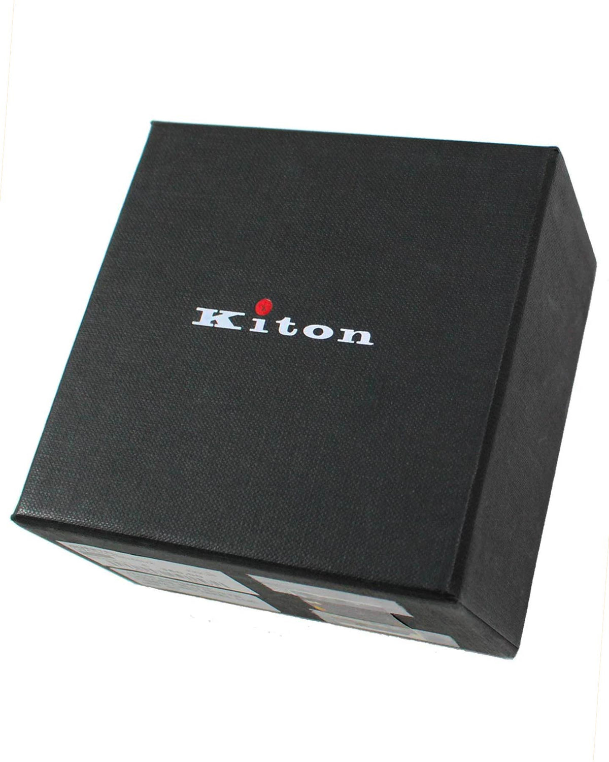 Kiton Belt Dark Brown Leather K Logo - Resizable (Fits All Sizes)