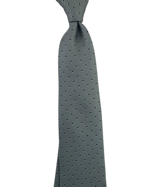 Brioni Silk Tie Gray Design