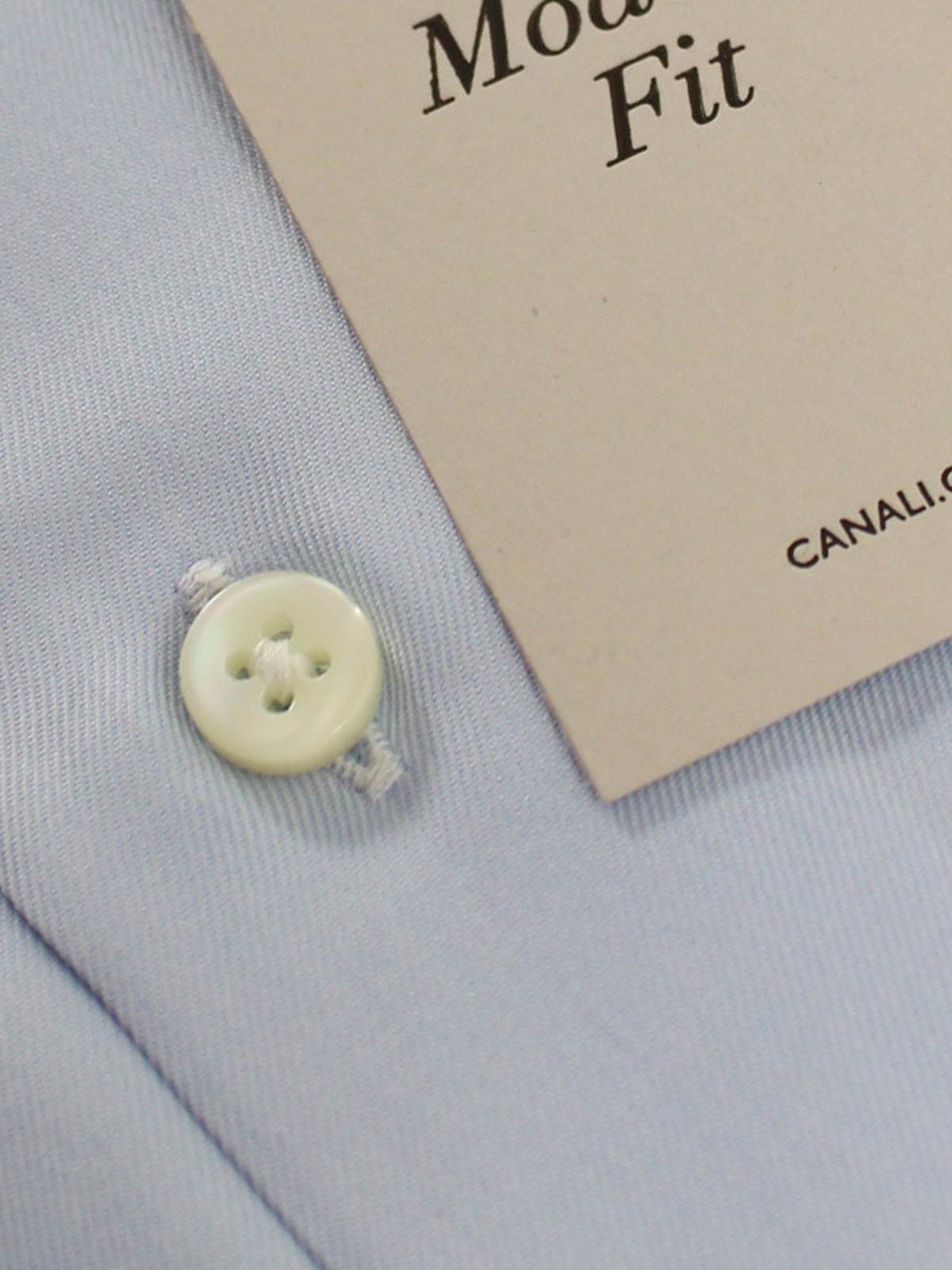 Canali Dress Shirt Blue 