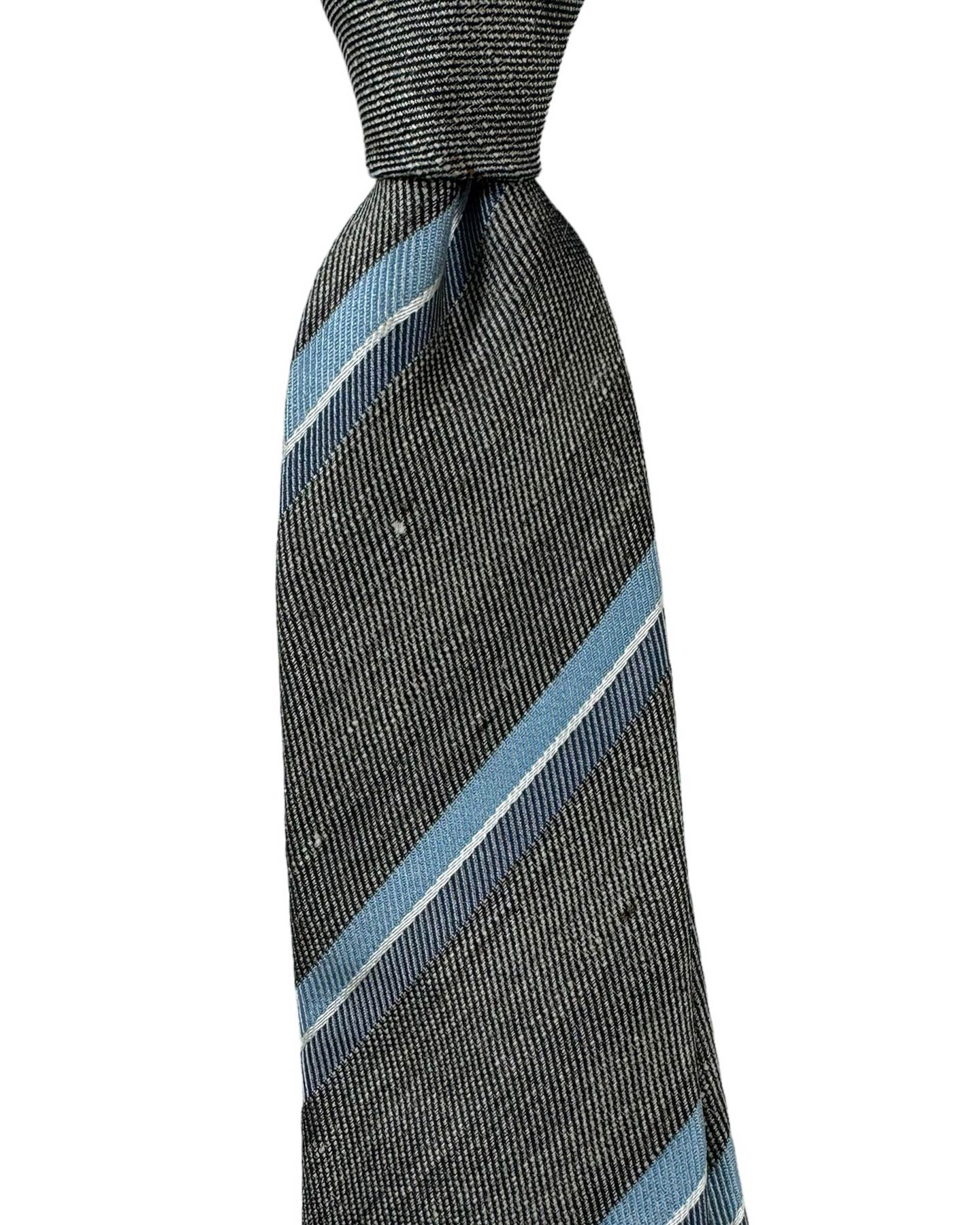 Gray Blue Stripes