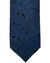 Dolce & Gabbana Skinny Tie Midnight Blue Tonal Floral