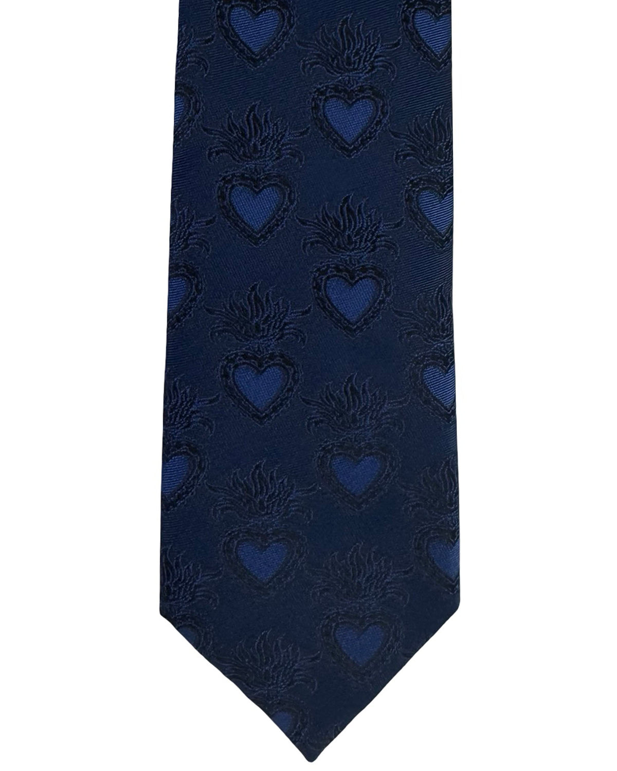 Dark Blue Skinny Tie