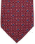 Salvatore Ferragamo Tie Red Pink Maglia Gancini Design