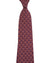 Salvatore Ferragamo Tie Red Pink Geometric Gancini