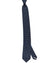 Salvatore Ferragamo Tie Navy Blue With Geometric Triangle Fish Pattern