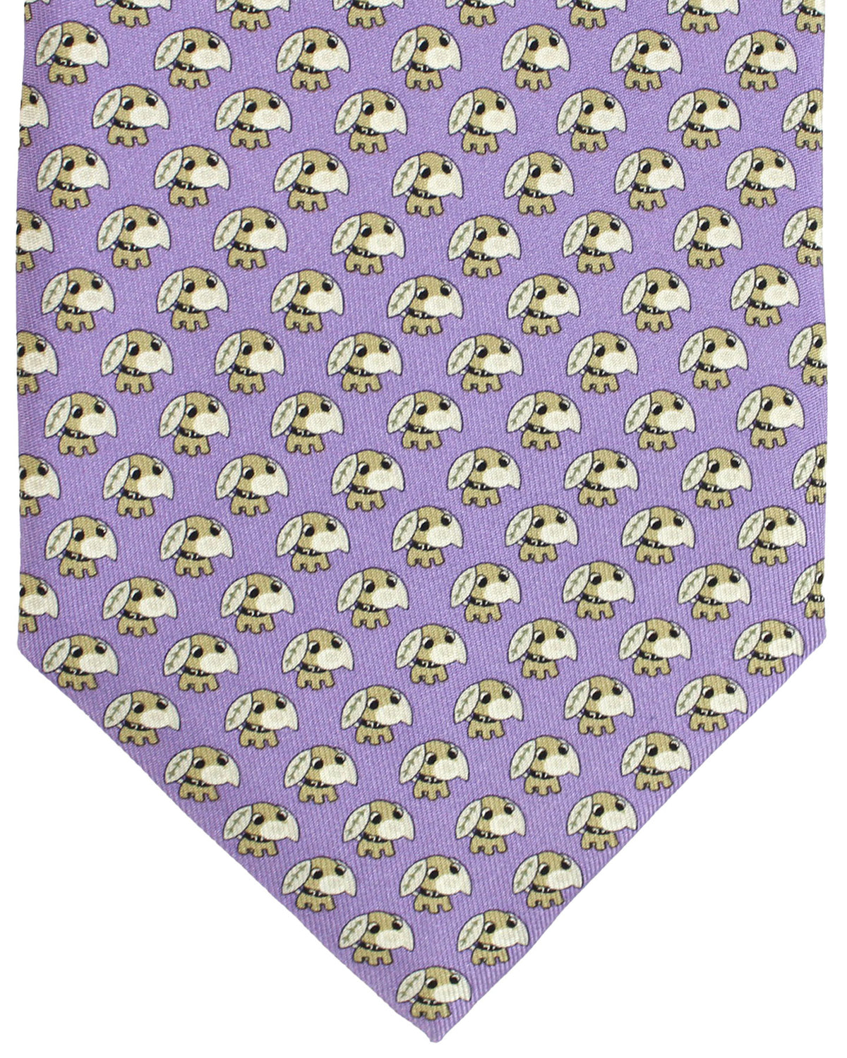 Salvatore Ferragamo Tie Lilac Novelty