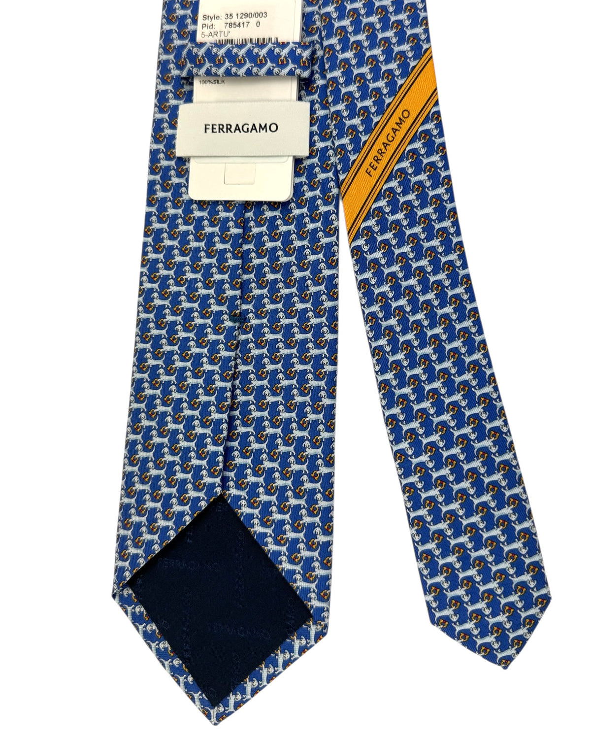 Royal Blue Dog Design